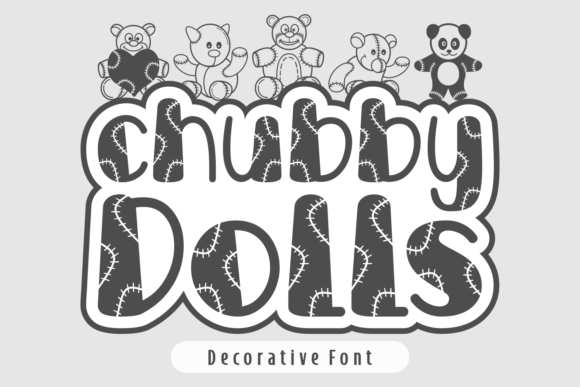 Chubby Dolls: A Playful Font for Creative Designs