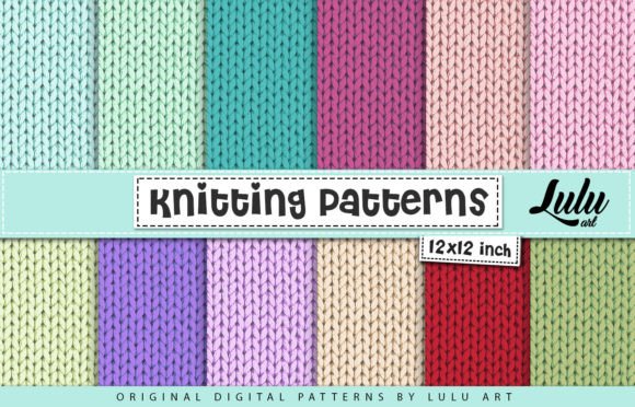 Crafting Visual Texture: The Power of Digital Knitting Patterns
