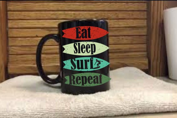 Eat Sleep Surf Repeat: A Modern Design Motif for Brand Identity