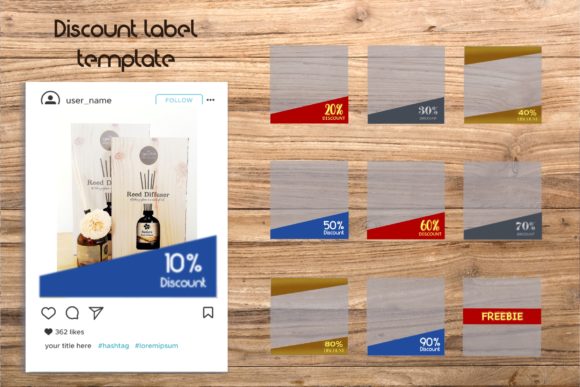 Elevate Your Social Media Sales with Discount Label Templates