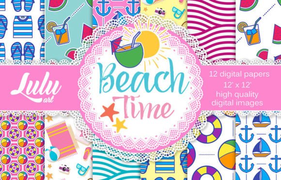 Elevate Your Summer Projects with the Beach Time Paper Set