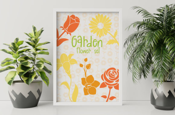 Elevate Your Visuals with a Versatile Garden Flower Set
