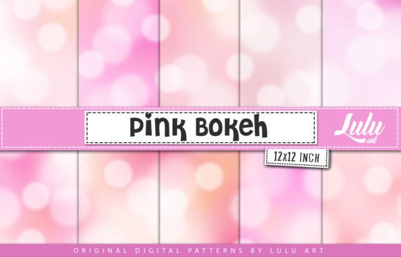 Pink Bokeh: A Modern Design Asset