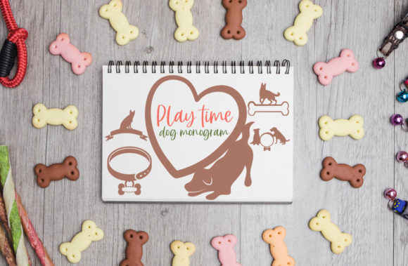 Playtime, Dog Monograms: Elevating Brand Identity with Canine Charm