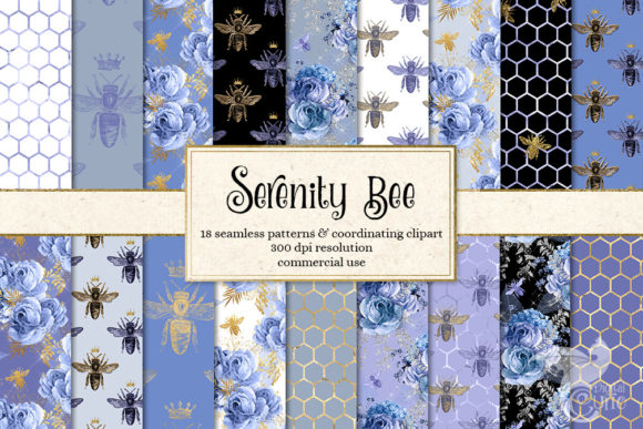 Serenity Bee Digital Paper: A Designer's Secret to Elegant Visuals